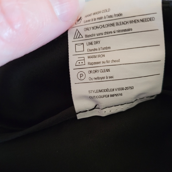 Vince navy blue tuxedo style cropped pants size 4 - Picture 9 of 14